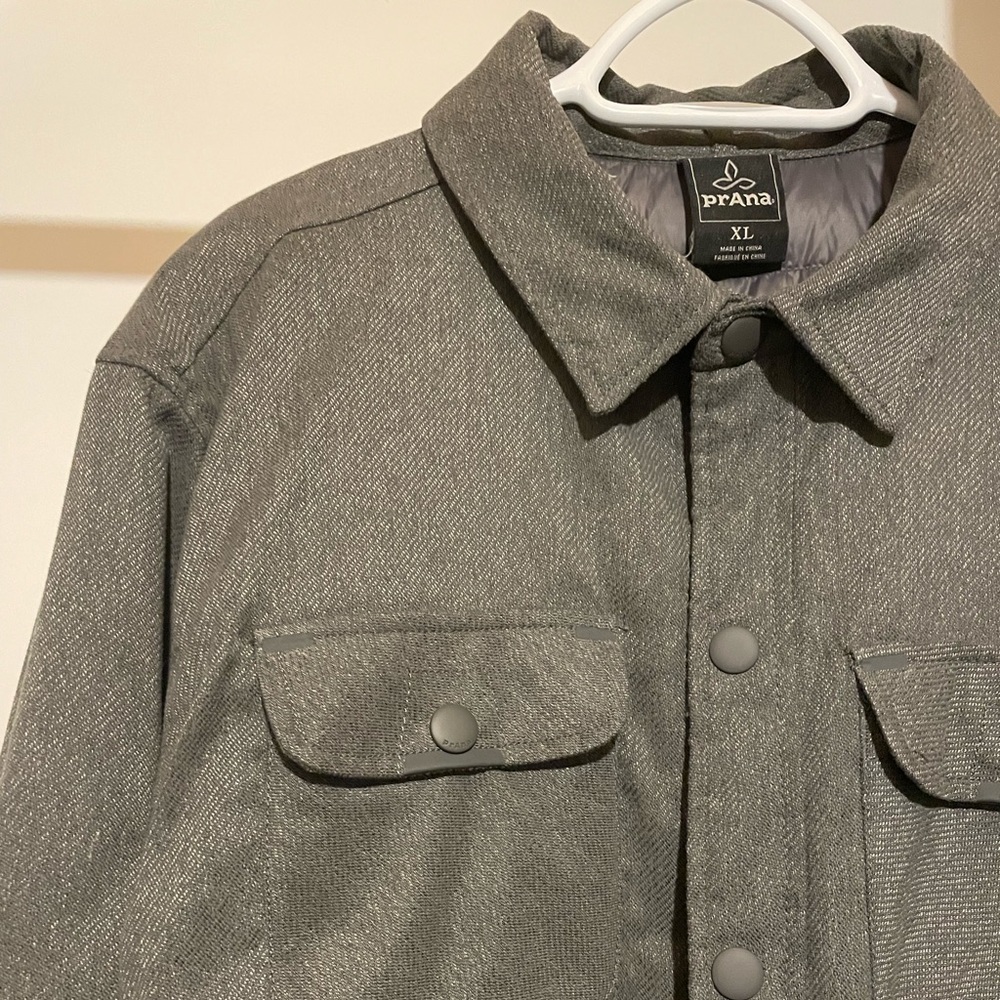 Prana snap insulated jacket